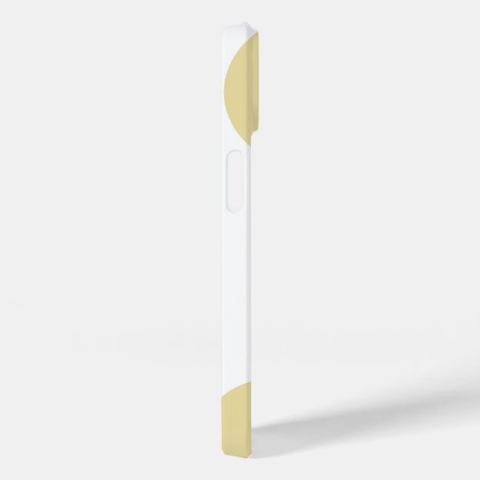 Coques Case-Mate iPhone Motif géométrique moderne Monogramme (Verso / Droite)