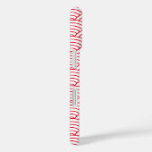 Coques Case-Mate iPhone Motif géométrique moderne rouge japonais vague (Verso / Droite)