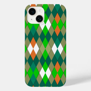 Coque Pour iPhone 14 Motif géométrique multicolore minimalisme losanges