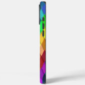 Coques Case-Mate iPhone Motif géométrique Rainbow Diamond (Verso / Gauche)