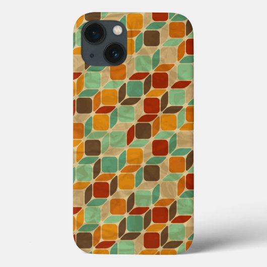 Coques Case-Mate iPhone Motif géométrique rétro 4 (Verso)