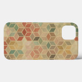 Coques Case-Mate iPhone Motif géométrique rétro 5 (Verso (horizontal))