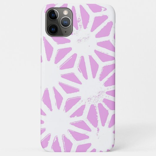 Coques Case-Mate iPhone Motif géométrique rose (Dos)