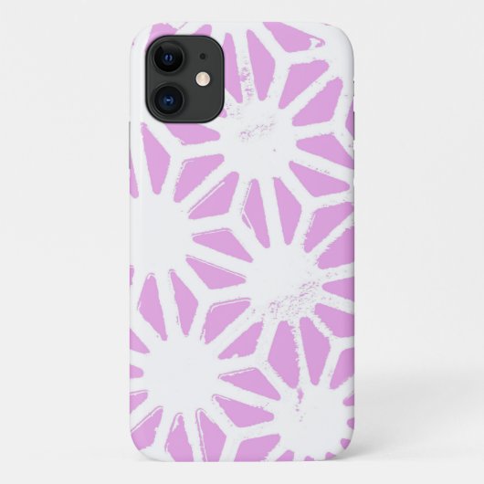 Coques Case-Mate iPhone Motif géométrique rose (Dos)