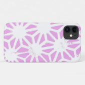 Coques Case-Mate iPhone Motif géométrique rose (Dos (Horizontal))