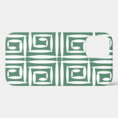 Coques Case-Mate iPhone Motif géométrique sans couture avec polygones (Verso (horizontal))