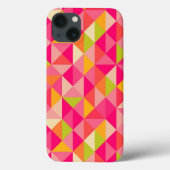 Coques Case-Mate iPhone Motif géométrique triangles (Verso)