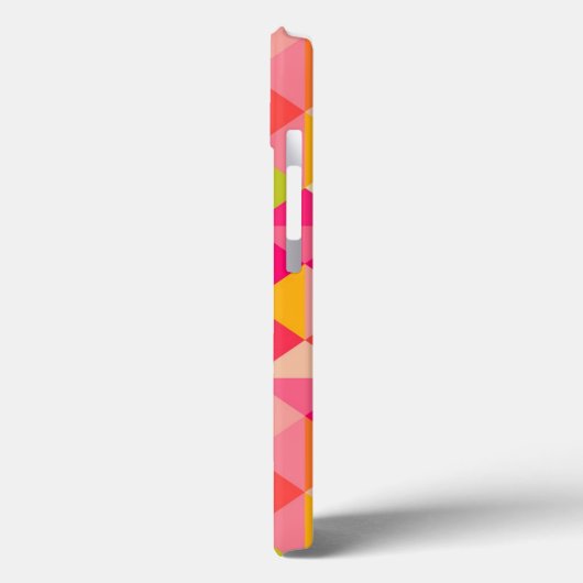 Coques Case-Mate iPhone Motif géométrique triangles (Verso / Gauche)