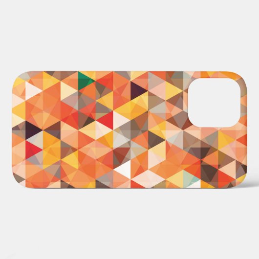 Coques Case-Mate iPhone Motif géométrique triangulaire Abstrait (Verso (horizontal))