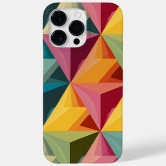 Coque Pour Pour iPhone 14 Pro Max Motif géométrique triangulaire gras