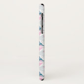 Coques Case-Mate iPhone Motif géométrique tropical (Dos/Gauche)