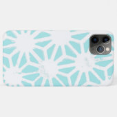 Coques Case-Mate iPhone Motif géométrique turquoise (Dos (Horizontal))