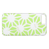 Coques Case-Mate iPhone Motif géométrique vert cime (Dos (Horizontal))