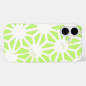 Coques Case-Mate iPhone Motif géométrique vert cime (Verso (horizontal))