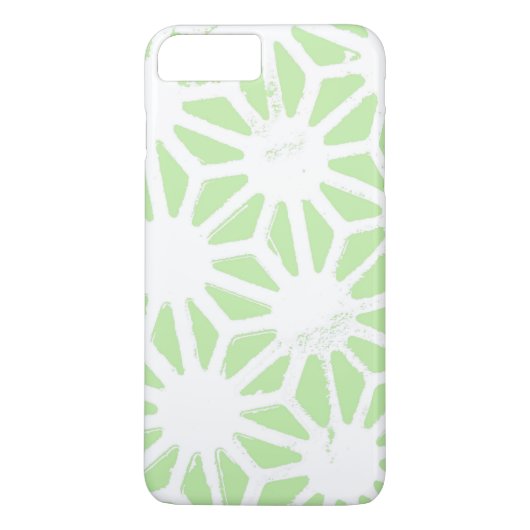 Coques Case-Mate iPhone Motif géométrique vert pomme (Dos)