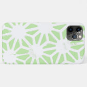 Coques Case-Mate iPhone Motif géométrique vert pomme (Dos (Horizontal))