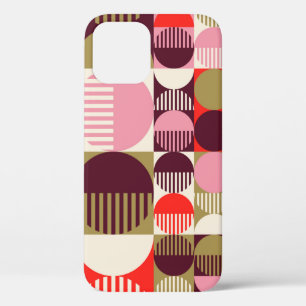 Case-Mate iPhone Case Motif géométrique vintage moderne abstrait trans