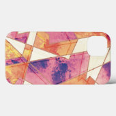 Coques Case-Mate iPhone Motif géométrique Washed Out (Verso (horizontal))