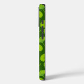 Coques Case-Mate iPhone Motif Ginkgo sur vert foncé (Verso / Gauche)