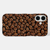 Coques Case-Mate iPhone Motif grains de café (Verso (horizontal))