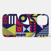 Coques Case-Mate iPhone Motif graphique de style scandinave ou rétro. Main (Verso (horizontal))