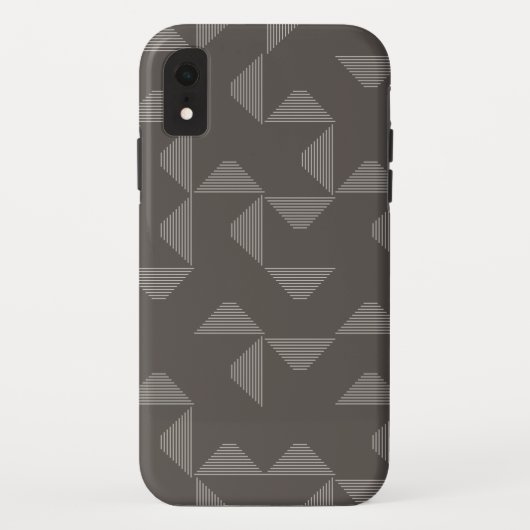 Coques Case-Mate iPhone Motif graphique géométrique simple, moderne et ten (Dos)