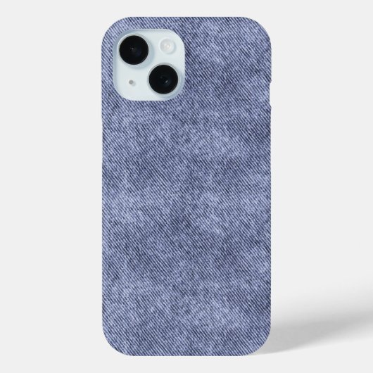 Coques Case-Mate iPhone Motif Grayish Blue Denim (Verso)