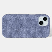 Coques Case-Mate iPhone Motif Grayish Blue Denim (Verso (horizontal))