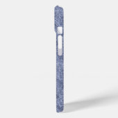 Coques Case-Mate iPhone Motif Grayish Blue Denim (Verso / Gauche)