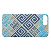Coques Case-Mate iPhone Motif grec de méandre - ornement principal grec (Dos (Horizontal))