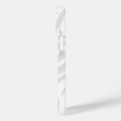 Coques Case-Mate iPhone Motif Gris (Verso / Gauche)