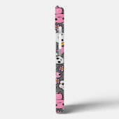 Coques Case-Mate iPhone motif gris de kawaii (Verso / Gauche)