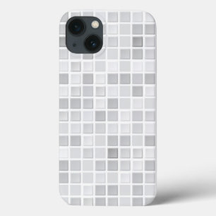 Coques Pour iPhone Motif gris de tuiles