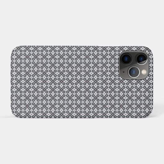 Coques Case-Mate iPhone Motif gris et blanc (Dos (Horizontal))