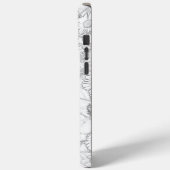 Coques Case-Mate iPhone Motif gris pâle pâturage (Verso / Gauche)