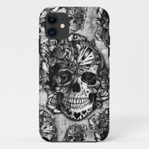 Etui iPhone Case-Mate Motif grunge de crâne de sucre