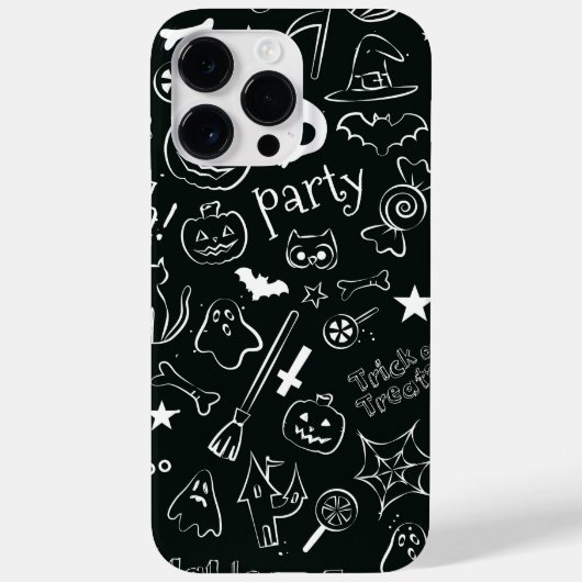 Coques Case-Mate iPhone Motif Halloween 1 (Verso)