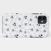 Coques Case-Mate iPhone Motif Halloween Crânes & Os (Dos (Horizontal))
