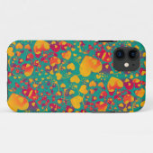 Coques Case-Mate iPhone MOTIF HEART - amour vert océan (Dos (Horizontal))