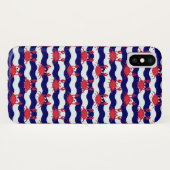Coques Case-Mate iPhone Motif heureux de crabes (Dos (Horizontal))