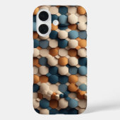 Coques Case-Mate iPhone Motif Hexagon (Verso)