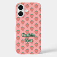Motif Icône fraise