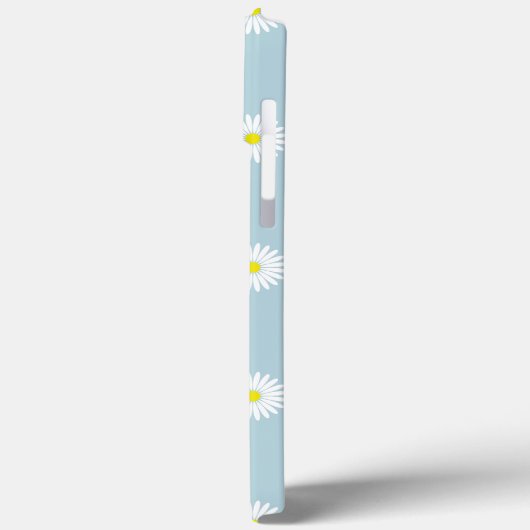 Coques Case-Mate iPhone Motif illustratif sur bleu pâle (Verso / Gauche)