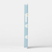 Coques Case-Mate iPhone Motif illustratif sur bleu pâle (Verso / Droite)