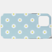 Coques Case-Mate iPhone Motif illustratif sur bleu pâle (Verso (horizontal))