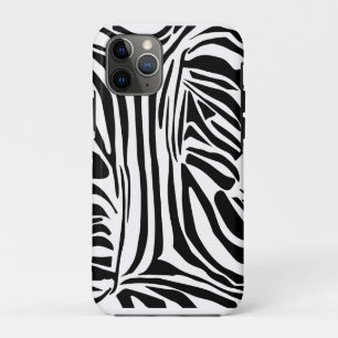 Case-Mate iPhone Case Motif Imprimé Zèbre Noir et Blanc Gras