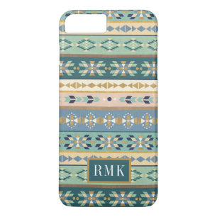 Coque Case-Mate Pour iPhone Motif indien extérieur d'étape   du monogramme
