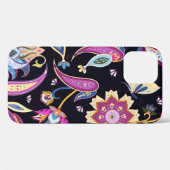Coques Case-Mate iPhone Motif indien paisley (Verso (horizontal))