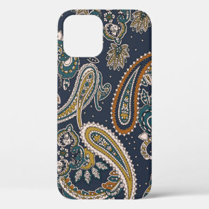Case-Mate iPhone Case Motif indien traditionnel Paisley sur fond de terr