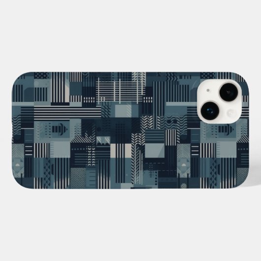 Coques Case-Mate iPhone Motif industriel Abstrait (Verso (horizontal))